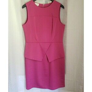 Donna Morgan Dress Pink Sheath Sleeveless Romantic Soft Girl Feminine Size 14
